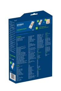 Sac aspirator Perfect Bag Worwo ELMB01, 4 saci + 1 filtru aspiratie, pentru aspiratoare Electrolux Philips - Img 3