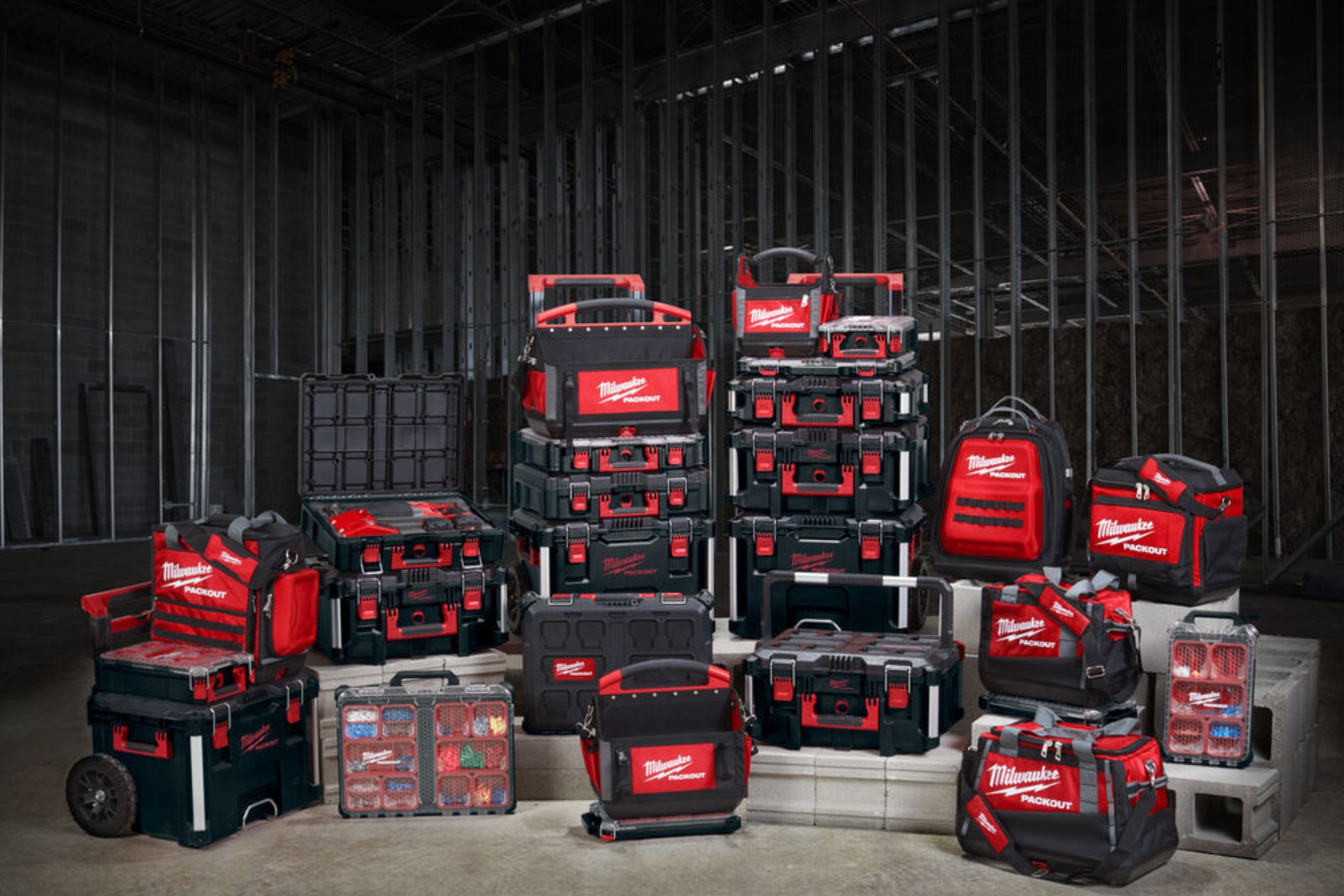 Milwaukee Packout: solutia suprema pentru depozitarea uneltelor