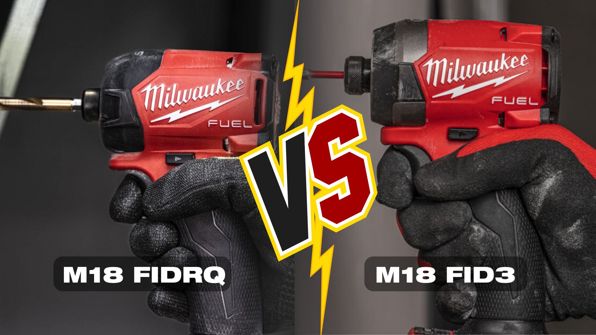 Impact mecanic sau hidraulic? Diferentele dintre M18 FID3 si noul M18 FIDRQ SURGE