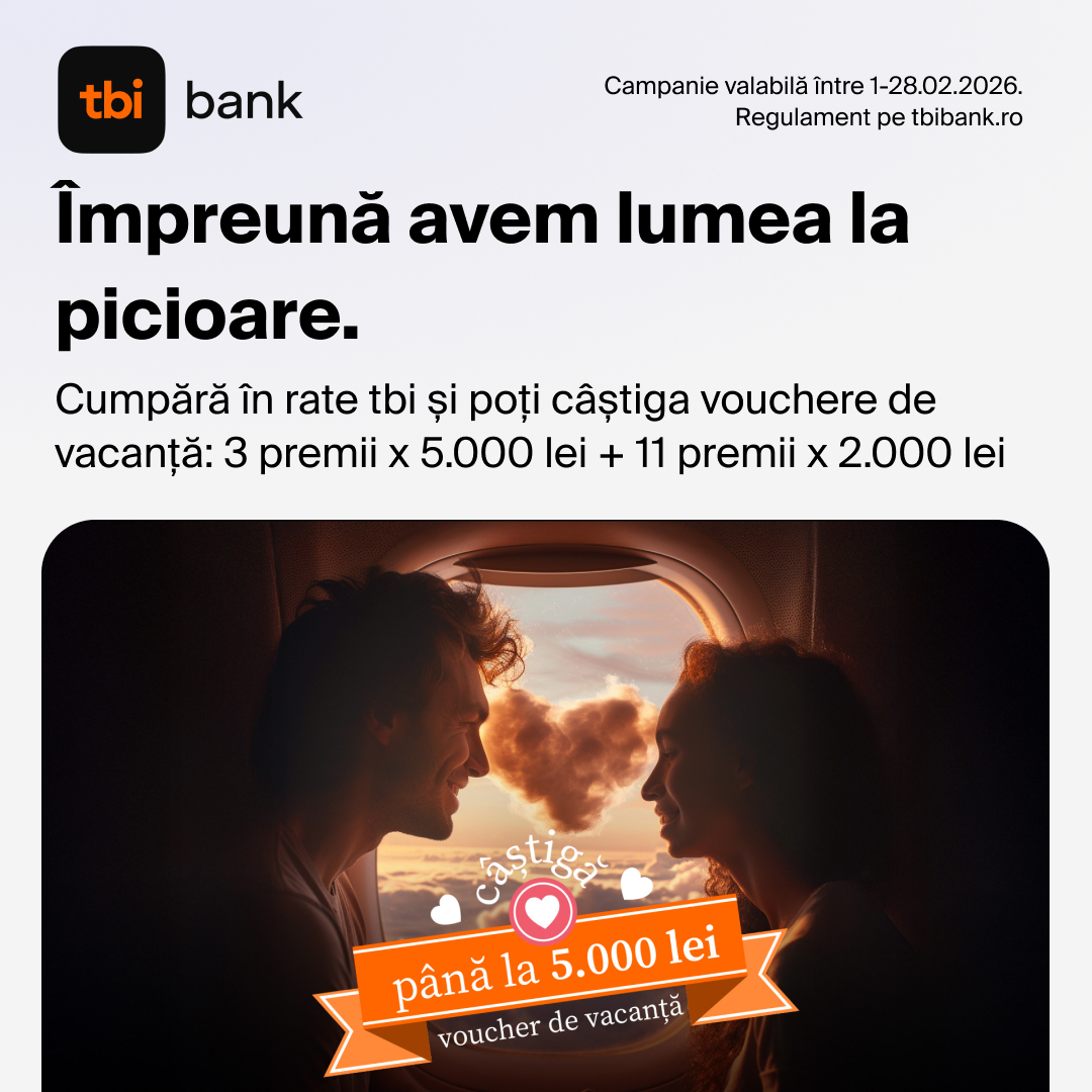 Platesti in rate prin tbi si poti castiga o vacanta