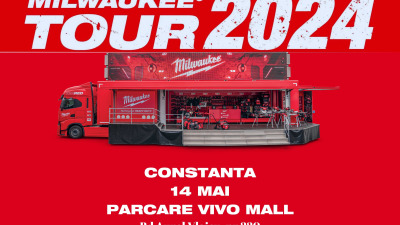 BIG RED MILWAUKEE TRUCK TOUR 2024: In drum spre Constanta!