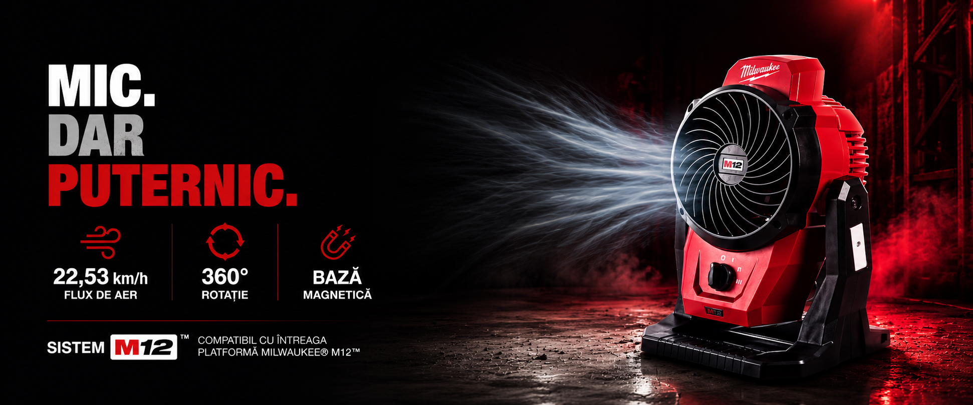 Ventilator M12 AF-0 Milwaukee