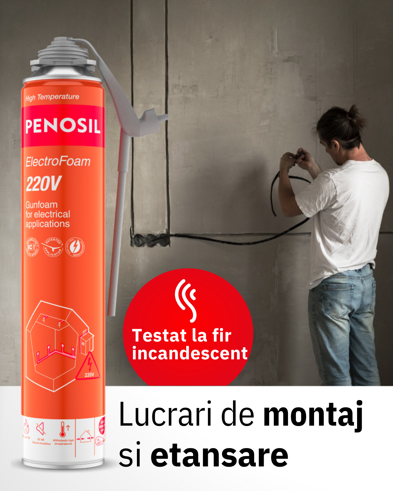 Test Glow-Wire pentru materiale utilizate in aplicatii electrice