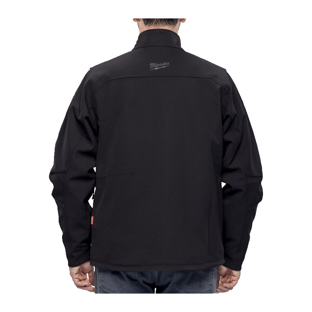 Jacheta neagra premium incalzita M12 HJBL6-0 S-XXXL HEXON, 5 zone