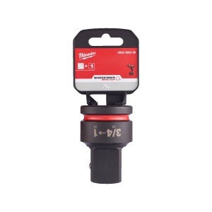 Adaptor SHOCKWAVE IMPACT DUTY pentru chei tubulare de la 3/4" la 1", 63 mm, Milwaukee, cod 4932480406 - Img 2