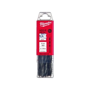 Burghiu elicoidal pentru metal HSS-R DIN338 ø9.0 mm Milwaukee, cod 4932363524 - Img 2
