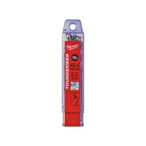 Burghiu pentru metal HSS-G THUNDERWEB-DIN338 ø6.5 mm Milwaukee, cod 4932352391 - Img 2