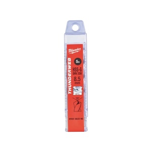 Burghiu pentru metal HSS-G THUNDERWEB-DIN338 ø8.5 mm Milwaukee, cod 4932352396 - Img 2