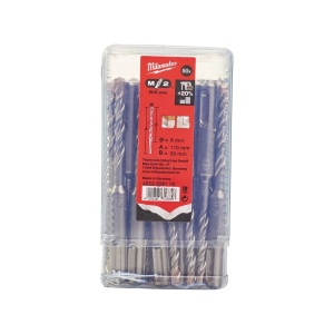 Burghiu SDS+ MS2 6.0X50X110 (b), Milwaukee, cod 4932399178 - Img 2