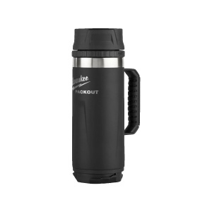 Cana termica cu maner ergonomic, neagra, PACKOUT, 532 ml, Milwaukee, cod 4932493472