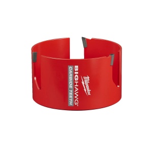 Carota BIG HAWG multi material, diametru 117 mm, adancime max 60 mm, 3 dinti, Milwaukee, cod 4932464936