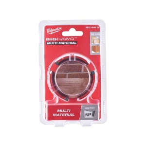 Carota BIG HAWG multi material, diametru 68 mm, adancime max 60 mm, 3 dinti, Milwaukee, cod 4932464929 - Img 2