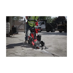 Carucior MXF COSCG2 pentru fierastraul MX FUEL 350 mm, max 85 kg, capacitate rezervor 15 l, Milwaukee, cod 4933493264 - Img 4