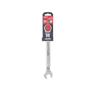 Cheie combinata cu clichet MAX BITE, deschidere 17 mm, lungime 234 mm, Milwaukee, cod 4932471510 - Img 2