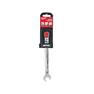 Cheie combinata MAX BITE, deschidere 12 mm, lungime 172 mm, Milwaukee, cod 4932471520 - Img 2