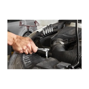 Cheie tubulara cu bit direct in cap, 6 mm, prindere 1/4" HEX, Milwaukee, cod 4932480828 - Img 3