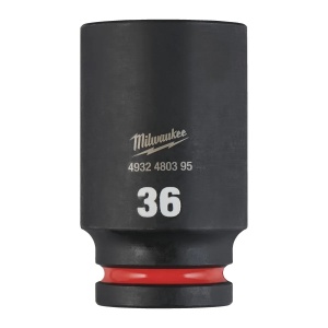 Cheie tubulara de impact SHOCKWAVE IMPACT DUTY 3/4", lunga, marime 36 mm, Milwaukee, cod 4932480395