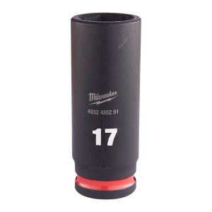 Cheie tubulara de impact SHOCKWAVE IMPACT DUTY 3/8", lunga, marime 17 mm, Milwaukee, cod 4932480291