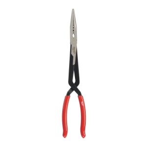 Cleste cu nas lung, drept, 332 mm lungime, unghi varf 0 grade, Milwaukee, cod 4932492497
