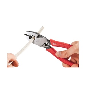 Cleste LINEMAN'S HEAVY DUTY, 250 mm, diametru cap debavurare 25 mm, Milwaukee, cod 48226100 - Img 4