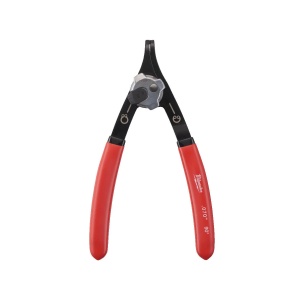 Cleste mare pentru inele de siguranta, int-ext, unghi vf 90 grade, vf 1.8mm, 179 mm lungime, Milwaukee, cod 4932492495