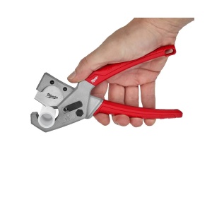 Cleste pentru taiat tevi din plastic, capacitate de taiere 25 mm, Milwaukee, cod 4932479407 - Img 7
