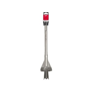 Dalta SDS-MAX cu aripioare, pentru decupare canale in pereti, 380 mm lungime, 35 mm latime lama, Milwaukee, cod 4932343746 - Img 2