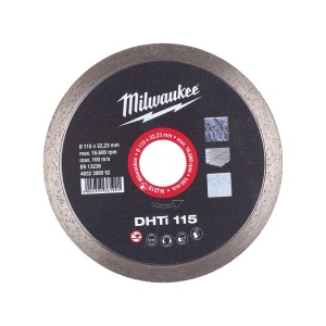 Disc diamantat DHTi, 115x22.23X2.0 mm, Milwaukee, cod 4932399552 - Img 3