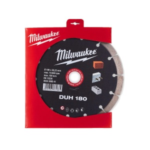 Disc diamantat DUH, 180x22.23X2.4 mm, Milwaukee, cod 4932399541 - Img 2