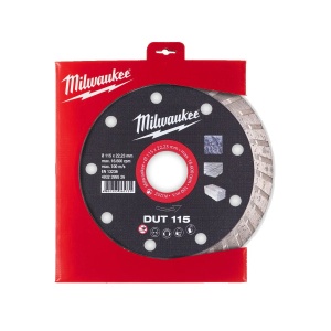 Disc diamantat DUT, 115x22.23X2.2 mm, Milwaukee, cod 4932399526 - Img 2