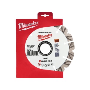 Disc diamantat PREMIUM SPEEDCROSS XHUDD, 125x22.23x2.6 mm, Milwaukee, cod 4932492148 - Img 2