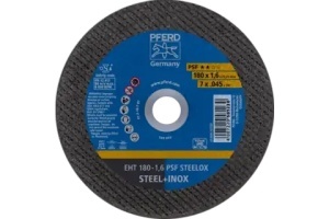 Disc taiere metal inox PSF STEELOX, 115 / 180 mm, PFERD