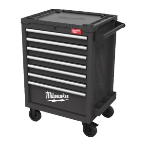 Dulap de scule mobil, TOOLGUARD cu 7 sertare, metalic, 69 cm, rosu / gri, Milwaukee