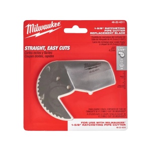 Lama de schimb pentru cleste (cutter) cu clichet de taiat PVC, capacitate taiere 42 mm, Milwaukee, cod 48224211 - Img 5