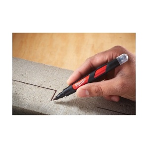 Marker cu stylus INKZALL, varf de 1 mm, negru, Milwaukee, cod 48223101 - Img 4