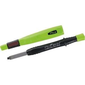 Marker de constructii Big Dry cu mina solida din grafit 6060, PICA, cod PICA6060
