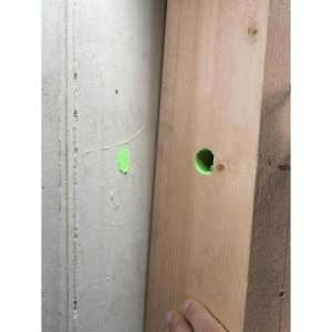 Marker Pica spray pentru gauri adanci, marcaj fluorescent verde, adancime max 25 cm, Pica, cod PICA2020