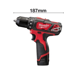 Masina de gaurit M12 BDD-202C, subcompacta, cuplu 30 Nm, mandrina 10 mm, 189 mm, Milwaukee, cod 4933441915 - Img 17