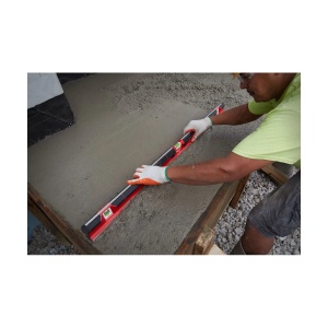 Nivela dreptar pentru beton REDSTICK, non-magnetica, lungime 120 cm, Milwaukee, cod 4932459894 - Img 8