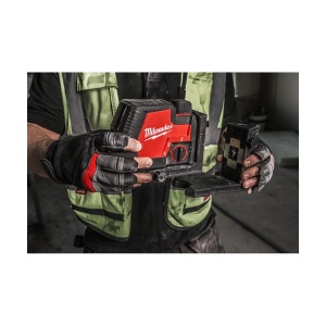 Nivela laser M12 CLLP-0C cu linie transversala verde cu functie fir cu plumb, compatibila LLD50, Milwaukee, cod 4933478101 - Img 6