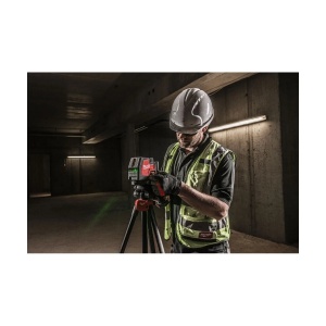 Nivela laser M12 CLLP-301C cu linie transversala verde cu functie fir cu plumb, Milwaukee, cod 4933478100 - Img 9