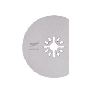 Panza segmentata pentru taiere precisa si la nivel in lemn si plastic, 80x20 mm, Milwaukee, cod 48900045 - Img 1