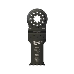Panza STARLOCK BiM lemn si metal, 28x47 mm, Milwaukee, cod 48906031