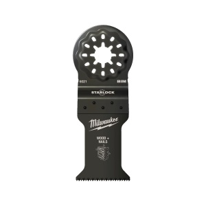 Panza STARLOCK multimaterial BiM pentru lemn cu cuie, 35x42 mm, Milwaukee, cod 48906021
