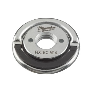 Piulita FIXTEC GEN II pentru polizoare 115 - 230 mm, diametru 45 mm, filet M14, 8 mm grosime, Milwaukee, cod 4932498607