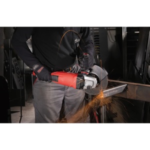 Polizor unghiular AGVK 24-230 EK, maner antivibratii, disc 230 mm, 68 mm adancime taiere, 2400 W, Milwaukee, cod 4933451413 - Img 4
