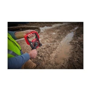 Ruleta in carcasa deschisa, latime banda 13 mm, lungime 30 m, Milwaukee, cod 48225203 - Img 10