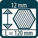 Creta pentru marcaj industrial si lemn Classic Pro 590, alb / galben / albastru / rosu, PICA