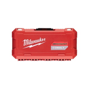 Set 19 burghie Red Cobalt pentru metal HSS-CO DIN338, diametru 1-10 mm, Milwaukee, cod 4932493867 - Img 2