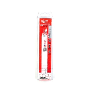 Set 25 panze fierastrau sabie pentru demolare HEAVY DUTY TORCH, TORCH 230 X 14 TPI, Milwaukee, cod 48008787 - Img 2